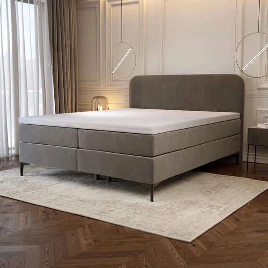 Boxspringbett mit 2 Matratzen. Boxspringbett mit 2 Härtegraden. Boxspringbett online bestellen Österreich