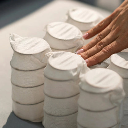 Sommer & Winter Federkernmatratze PALMA mit natürlicher Schafwolle & Kokosfaser H2