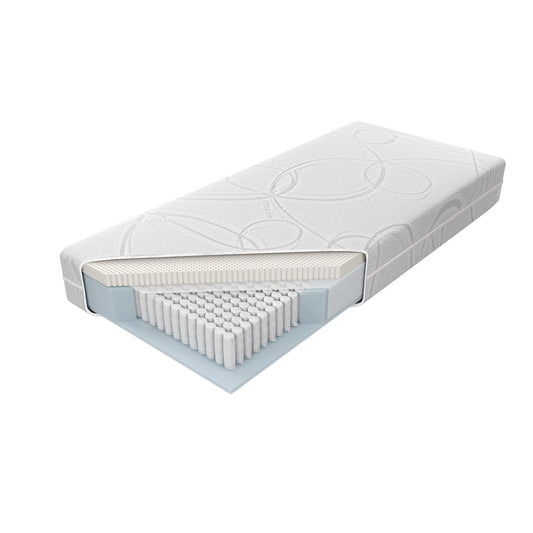Federkenrmatratze MULTISPRING 5 TALALAY® mit Naturlatex - H4