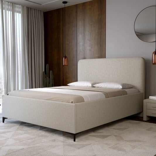 Vollausgestattetes Poslterbett inkl. Kopfteil, Lattenrost mit Hydraulik, Bettkasten & Füßen; Polsterbett online kaufen; Polsterbett online bestellen