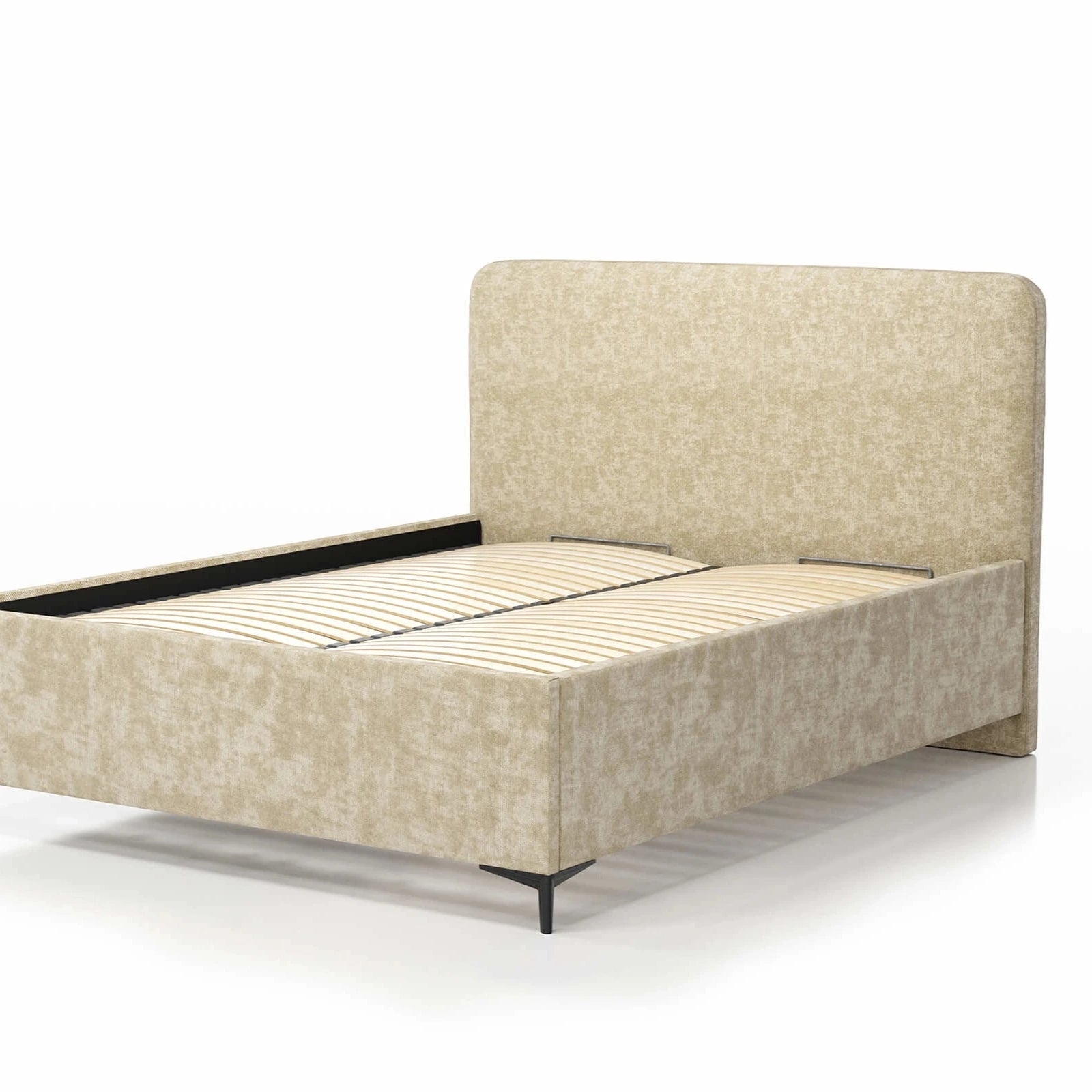 Poslterbett inkl. Kopfteil, Lattenrost mit Hydraulik, Bettkasten & Füßen; Klassisches Polsterbett; Polsterbetten onlineshop Österreich;