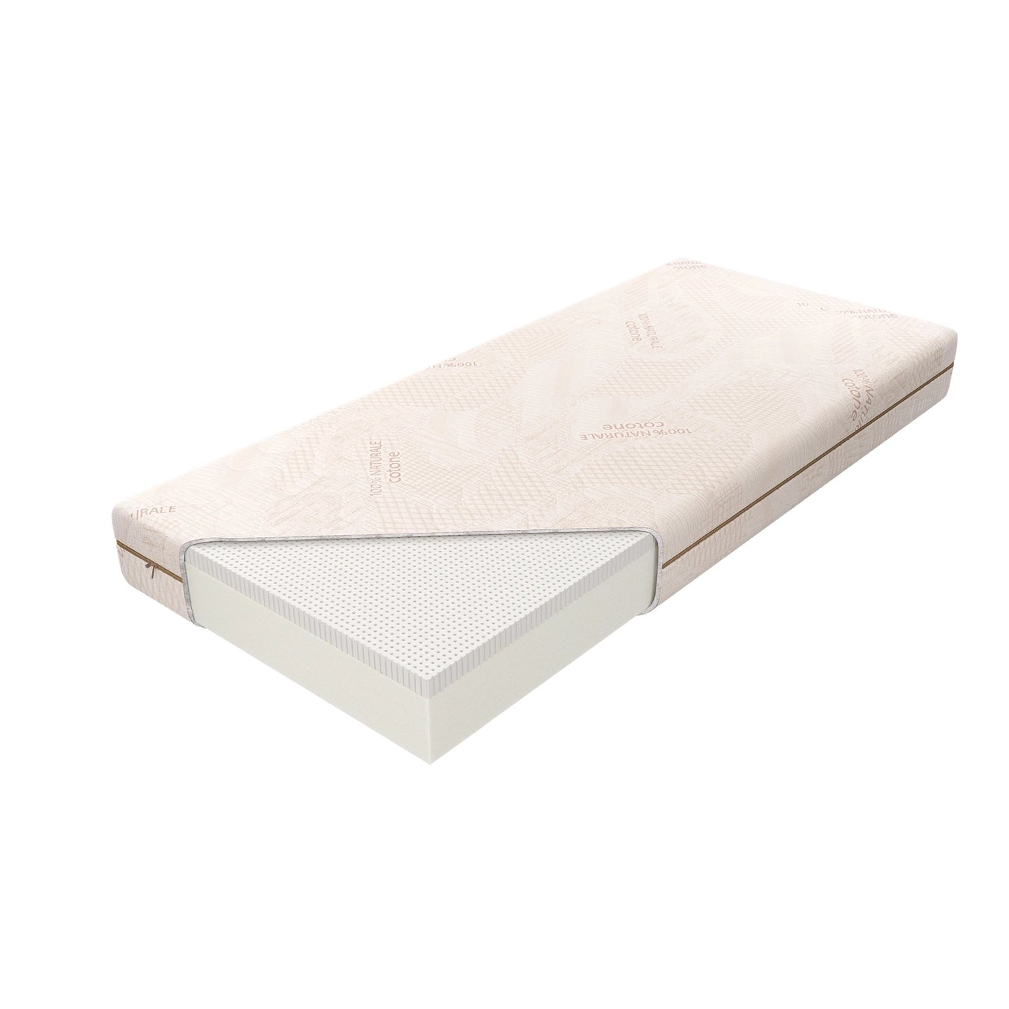 Matratze LXI & NATURAL TALALAY® Naturlatex + Hybridkaltschaum - H2