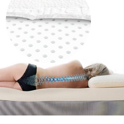 Topper ARCHILES LUX aus 7cm TALALAY® Naturlatex H3