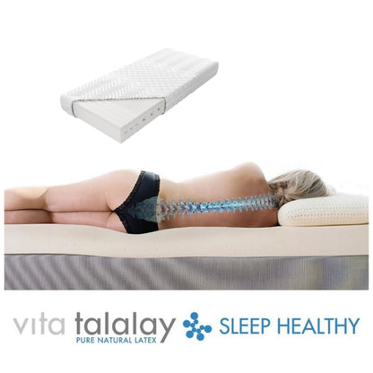 matratze aus naturlatex h2 7 zonen liegeposition; naturlatex matratze 7 zonen h2 talalay; naturlatex-matratze 90x200 h2; matratze h2 talalay 7 zonen;