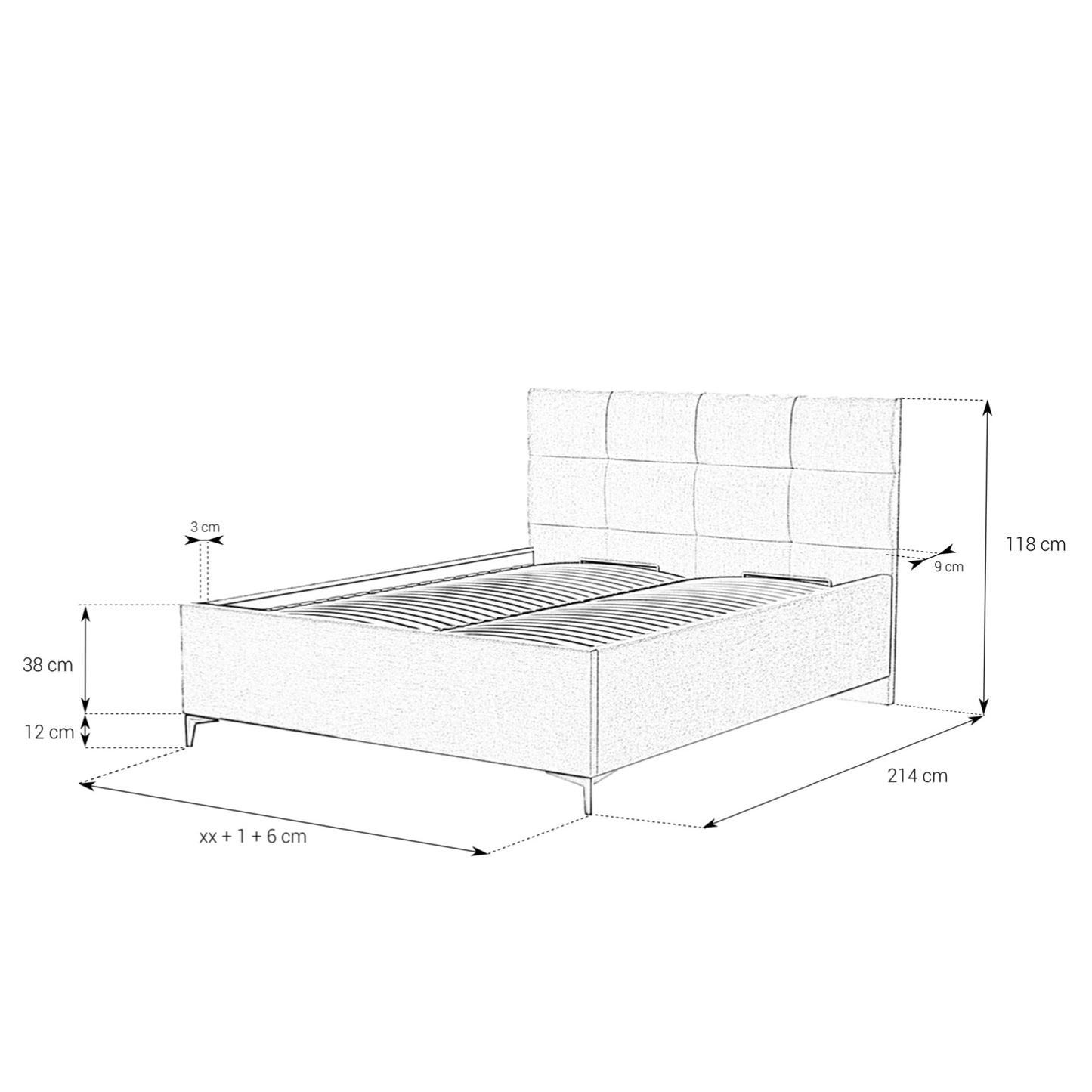 Polsterbett Klassik 8-4122-RP