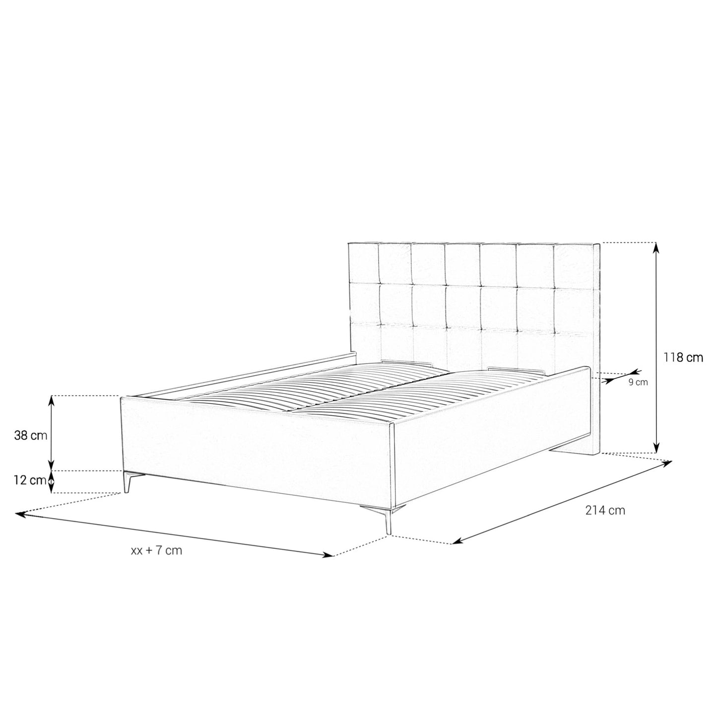 Polsterbett Klassik 8-4274-RP
