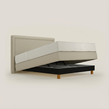 Premium Design Bett OXFORD Boxspring-Komfort mit Bettkasten