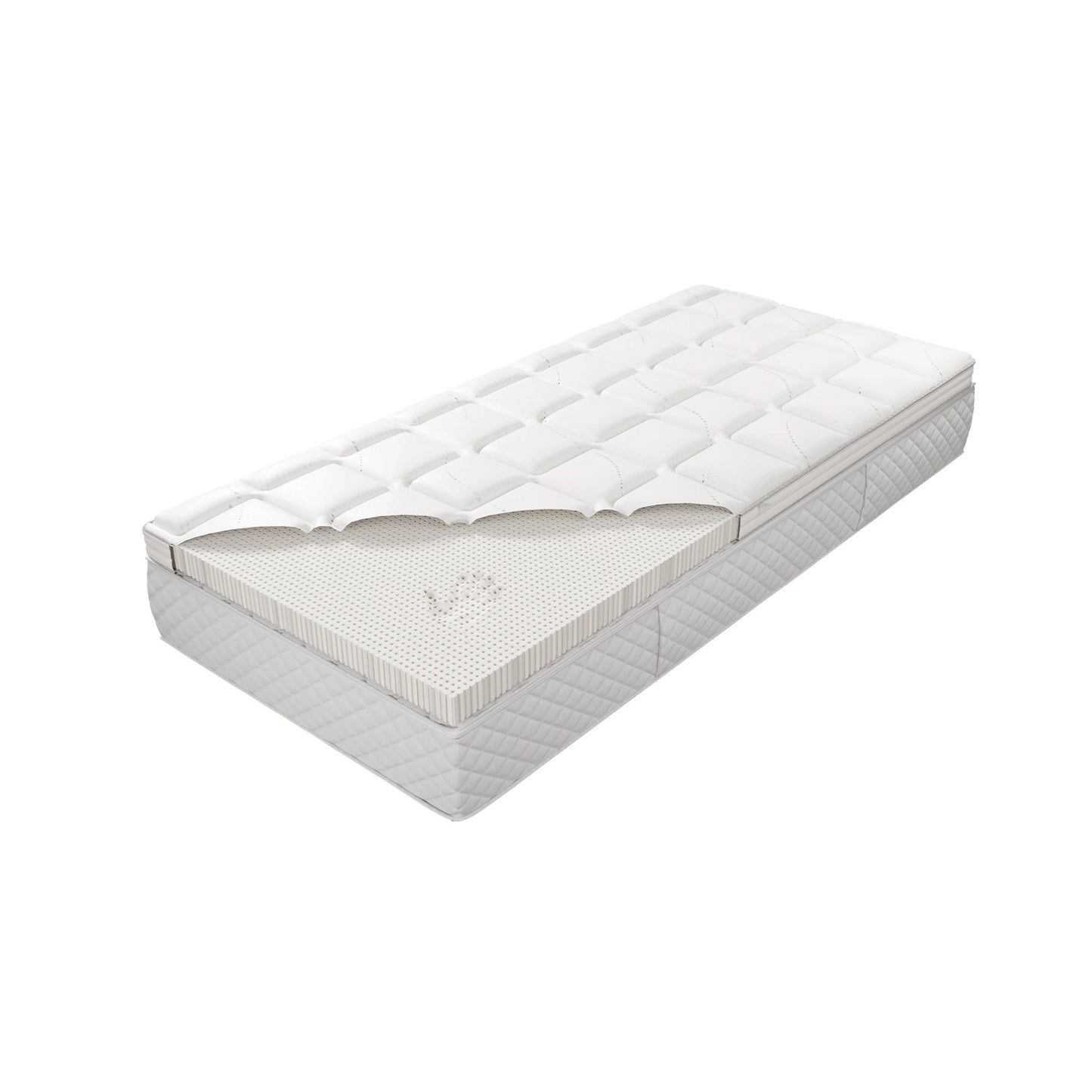 Topper ARCHILES LUX mit 7cm Embraced-Talalay-Latex (Memory)