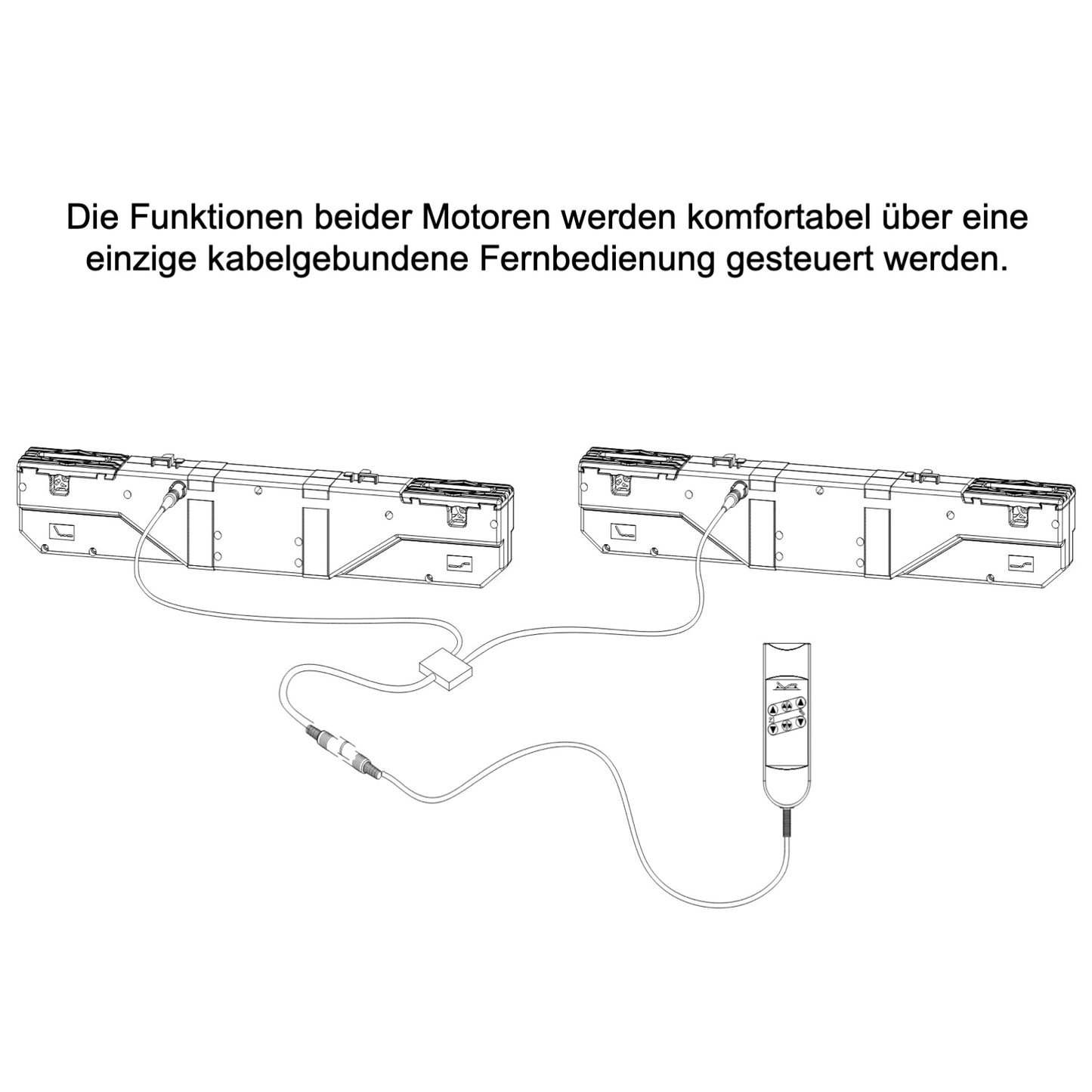 Elektrisch verstellbarer Lattenrost Flex-Birk-Samuri aus Birkenholz