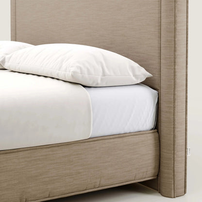 Premium Design Bett OXFORD Boxspring-Komfort mit Bettkasten
