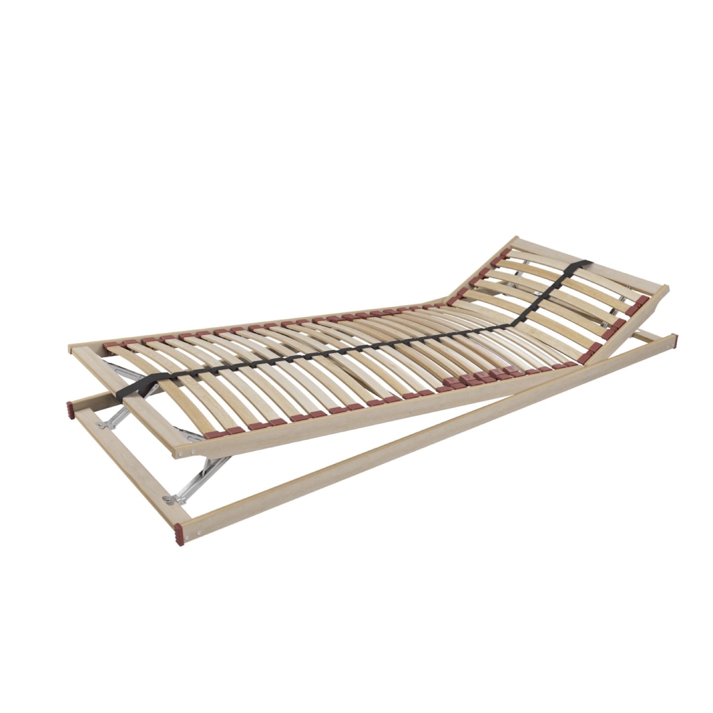 Verstellbarer Lattenrost Flex-Duo-KF aus Buchenholz